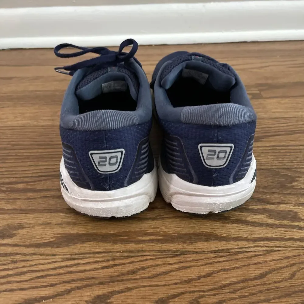 Brooks Beast 20 Comfort Running Shoes Sneakers Navy Mens Size 12 4E Extra Wide
